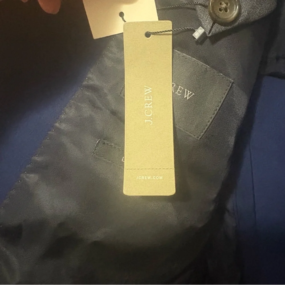 J. Crew Ludlow Navy Sport Coat/Blazer Size 40R NWT